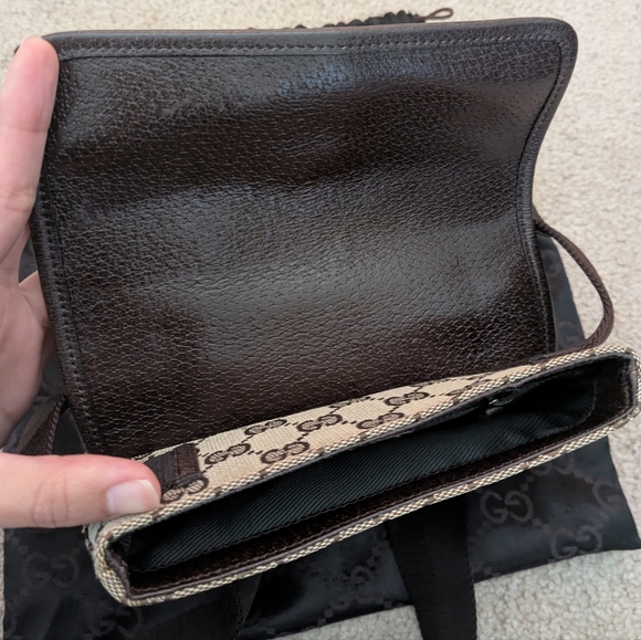 GUCCI GG Canvas Jackie Belt Bag - Picture 8 of 14